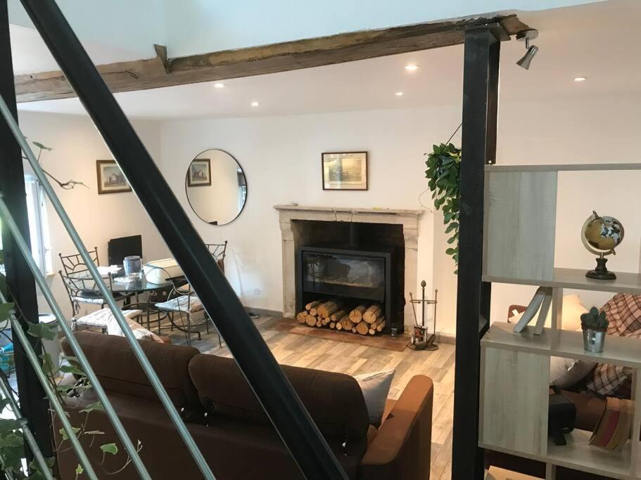 Cottage Cocooning Romantique Avec Jaccuzzi Prive Ancinnes Extérieur photo