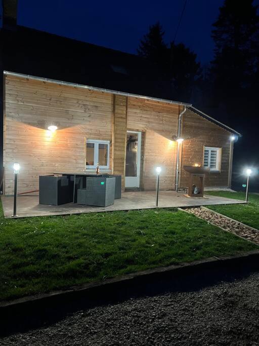 Cottage Cocooning Romantique Avec Jaccuzzi Prive Ancinnes Extérieur photo